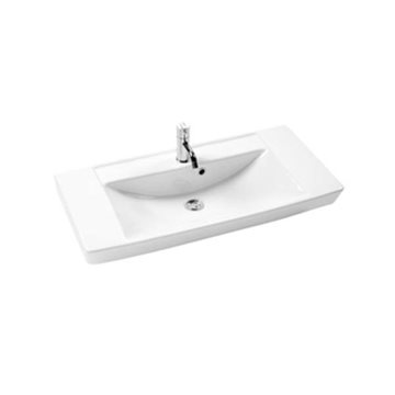 Dansani Cappella vask 82 cm porcelæn hvid